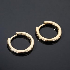 Швензы-кольца родированные d=21мм, цвет золото