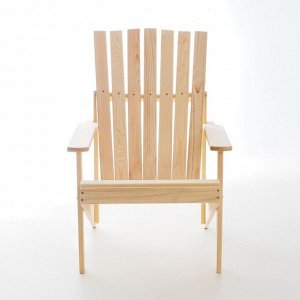 Кресло "Адирондак", деревянное, 100х65х95 см