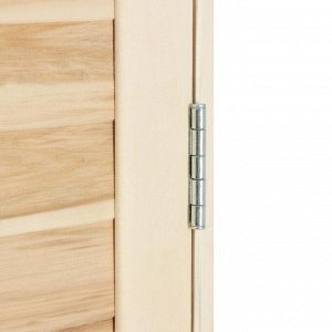 Дверь для бани из шпунтованной доски, Эконом 180х80 см