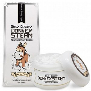 Паровой крем с молоком ослиц Silky Creamy Donkey Steam Moisture Milky Cream