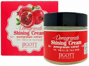 034117 "Jigott" Pomegranate Shining Cream Тонизирующий крем для лица с экстрактом граната 70 мл 1/100