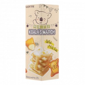 Печенье "Коала Марш" вкус молочного крема и сыра, Thai Lotte, 37г