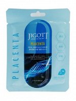 280191 &quot;Jigott&quot; Placenta Real Ampoule Mask Ампульная тканевая маска с плацентой 27 мл 1/600
