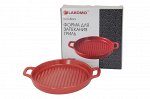 ВЦ &quot;Red&amp;Black&quot; Форма для запекания гриль 23х16,5х2,5см, круг, цв.красный, в п.у. Z11120-RD ВЭД