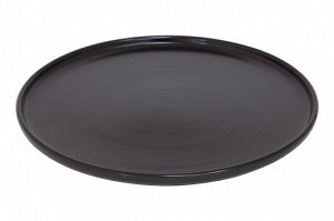 "Black&White" Тарелка 22,8х1,3см, круглая, цв.черный S10919-BK ВЭД