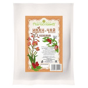 Иван-чай с кизилом с листом и ягодами кизила Мариславна 100 гр.