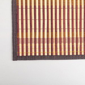 Салфетка кухонная «Кант», 45×30 см, цвет коричневый