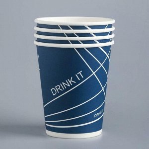 Стакан "Drink it" для горячих напитков, 250 мл, диаметр 80 мм