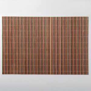 Салфетка кухонная «Релакс», 45×30 см, цвет коричневый