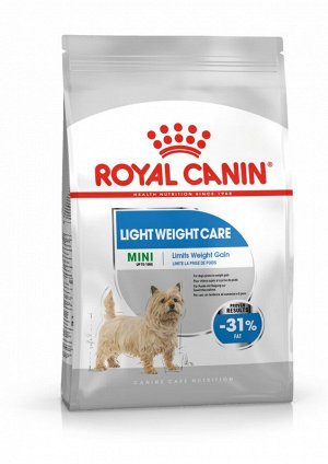 MINI LIGHT WEIGHT CARE (МИНИ ЛАЙТ ВЕЙТ КЭА)
Питание для склонных к набору веса и малоактивных собак мелких размеров в возрасте от 10 месяцев и старше 1 кг