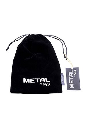 Зажимы для сосков с кольцом для пениса Metal by TOYFA, серебряные, 60 см