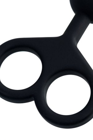 Анальные бусы POPO Pleasure by TOYFA Cephei, водонепроницаемые, силикон, черные, 33,5 см, ? 2,4 см