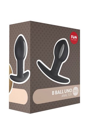 Анальный стимулятор Fun Factory B BALLS, силикон, черный, 7 см