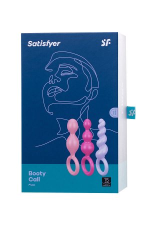 Набор анальных плагов Satisfyer, силикон, ассорти, 13,5 см.