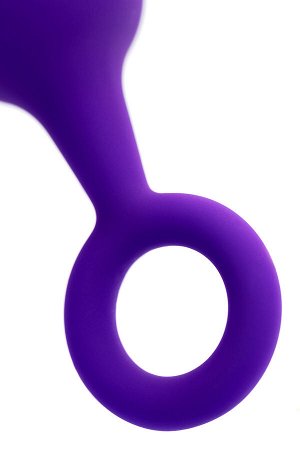 Анальная втулка ToDo by Toyfa Bung, силикон, фиолетовая, 11,5 см, ? 3,3 см