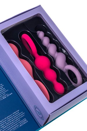 Набор анальных плагов Satisfyer, силикон, ассорти, 13,5 см.