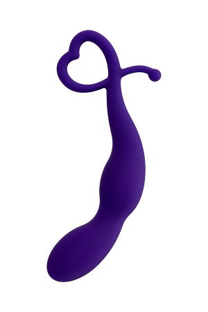 Анальная втулка ToDo by Toyfa Wlap, силикон, фиолетовая, 16 см, ? 2,5 см