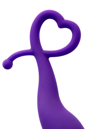 Анальная втулка ToDo by Toyfa Wlap, силикон, фиолетовая, 16 см, ? 2,5 см