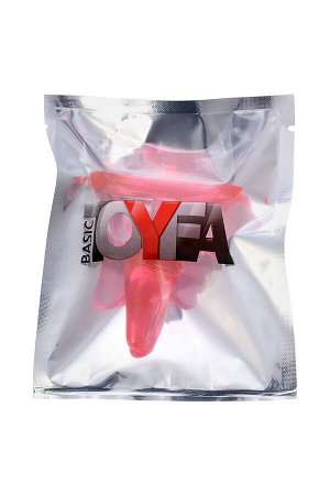 Анальная втулка TOYFA Basic, ABS пластик, красный, 6,5 см, ? 2,5 см