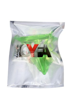 Анальная втулка TOYFA, ABS пластик, зеленая, 6,5 см, ? 2,5 см
