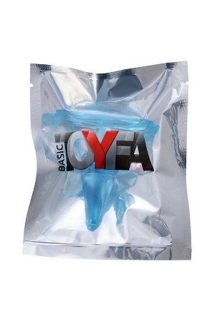 Анальная втулка TOYFA Basic, ABS пластик, голубой, 6,5 см, ? 2,5 см