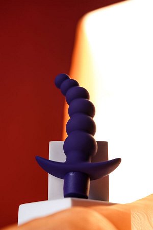 Анальный вибратор ToDo by Toyfa Dandy, силикон, фиолетовый, 13,5 см, ? 3,2 см