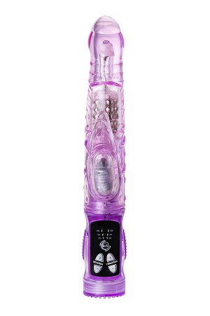 Вибратор с клиторальным стимулятором TOYFA A-Toys High-Tech fantasy, TPE, фиолетовый, 22 см