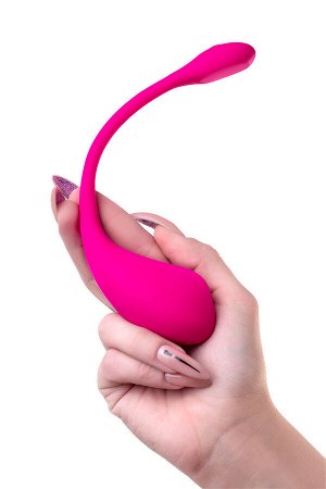 "Андрей" Виброяйцо LOVENSE Lush 2, силикон, розовый, 18 см