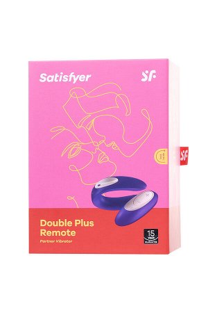 Многофункциональный стимулятор для пар Satisfyer Partner Toy REMOTE, силикон, фиолетовый, 18 см.
