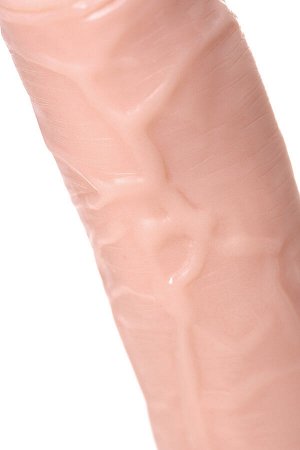 Реалистичный вибратор TOYFA RealStick Nude, PVC, 7 режимов вибрации, телесный.