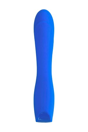 Нереалистичный вибратор L'EROINA by TOYFA Blury, силикон, синий, 18,5 см, ? 3,4
