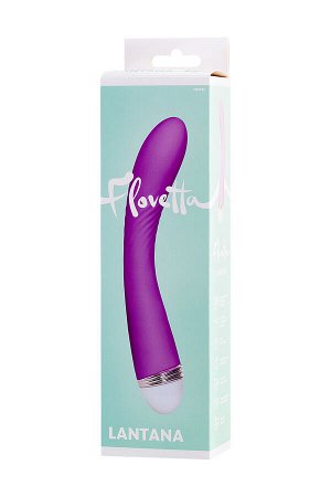 Вибратор Flovetta by Toyfa Lantana, силикон, фиолетовый, 22 см