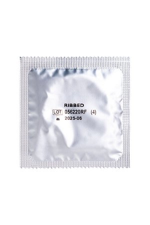 Презервативы Vizit, ребристые, латекс, 18 см, 5,2 см, 3 шт.