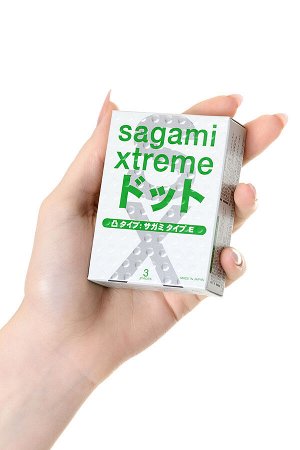 Презервативы латексные Sagami Xtreme Type-E №3