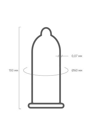 Презервативы  "MY.SIZE" №36 размер 60 (ширина 60mm)