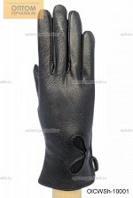 Перчатки женские кожаные