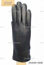 Перчатки женские кожаные