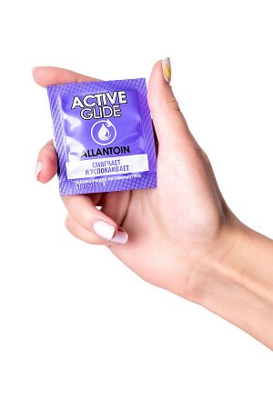 Увлажняющий интимный гель ACTIVE GLIDE ALLANTOIN, 3г по 20шт в упаковке