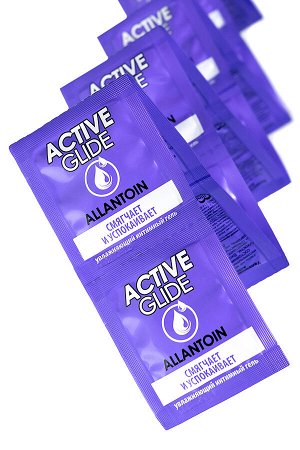 Увлажняющий интимный гель ACTIVE GLIDE ALLANTOIN, 3г по 20шт в упаковке