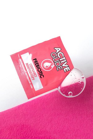 Увлажняющий интимный гель ACTIVE GLIDE PREBIOTIC,  3г 20 шт в упаковке