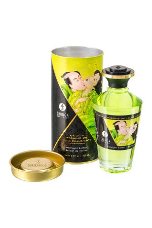 Масло для массажа Shunga Midnight Sorbet, разогревающее, щербет, 100 мл