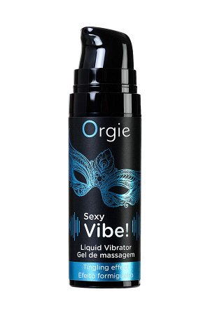 Гель для массажа ORGIE Sexy Vibe Liquid Vibrator с эффектом вибрации, 15 мл