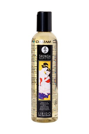 Масло массажное для тела Shunga «Инстинкт влечения.Экзотические фрукты»(Libido.Exotic Fruits), 240мл