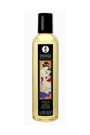Масло массажное для тела Shunga «Инстинкт влечения.Экзотические фрукты»(Libido.Exotic Fruits), 240мл