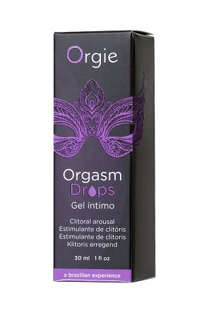 Интимный гель для клитора ORGIE Orgasm Drops с разогревающим эффектом, 30 мл