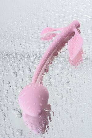 Вагинальный шарик Штучки-дрючки, силикон, розовый,  3 см