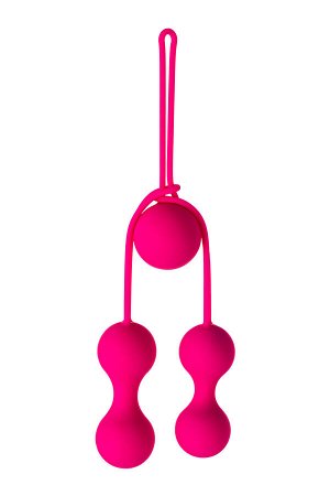 Набор вагинальных шариков A-Toys by TOYFA Redvil, силикон, розовые, 3 шт