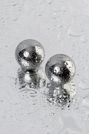 Вагинальные шарики Metal by TOYFA, металл, серебряные, ? 2,5 см