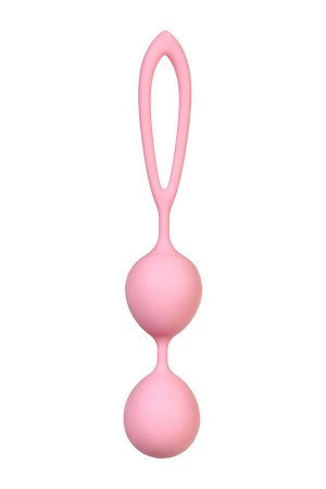 Вагинальные шарики A-Toys by TOYFA Rai, силикон, пудровый розовый, 17 см