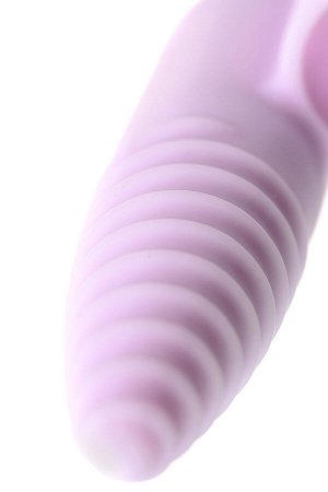 Вибронасадка на палец JOS NOVA для анальной стимуляции, силикон, розовая, 9 см
